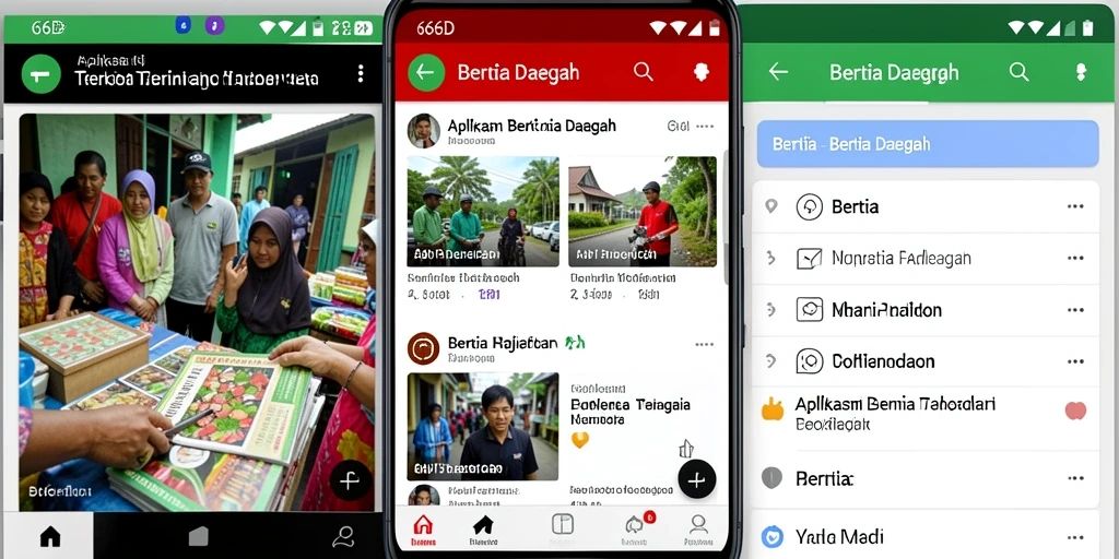 Tampilan antarmuka aplikasi 66D yang informatif dan menarik.