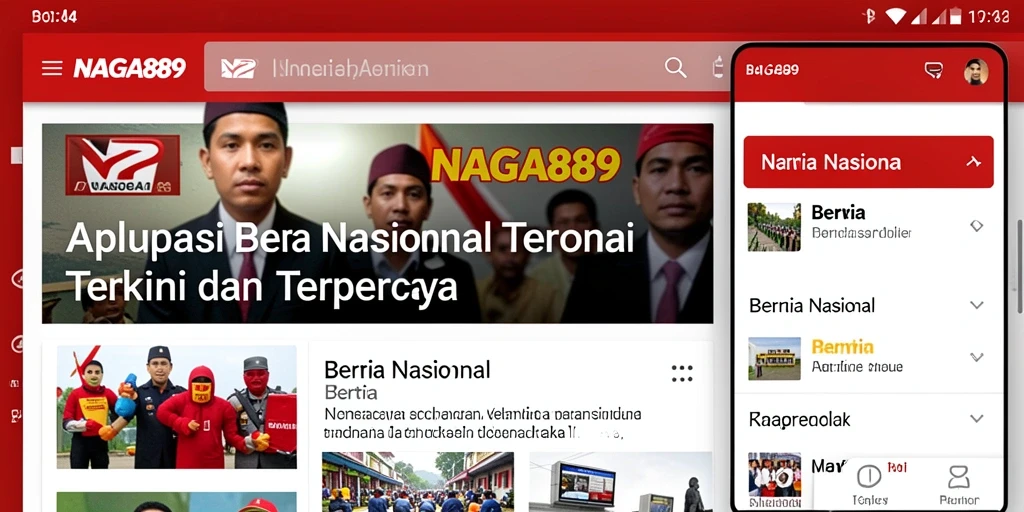 Tampilan antarmuka NAGA889 yang menarik dan mudah dinavigasi.