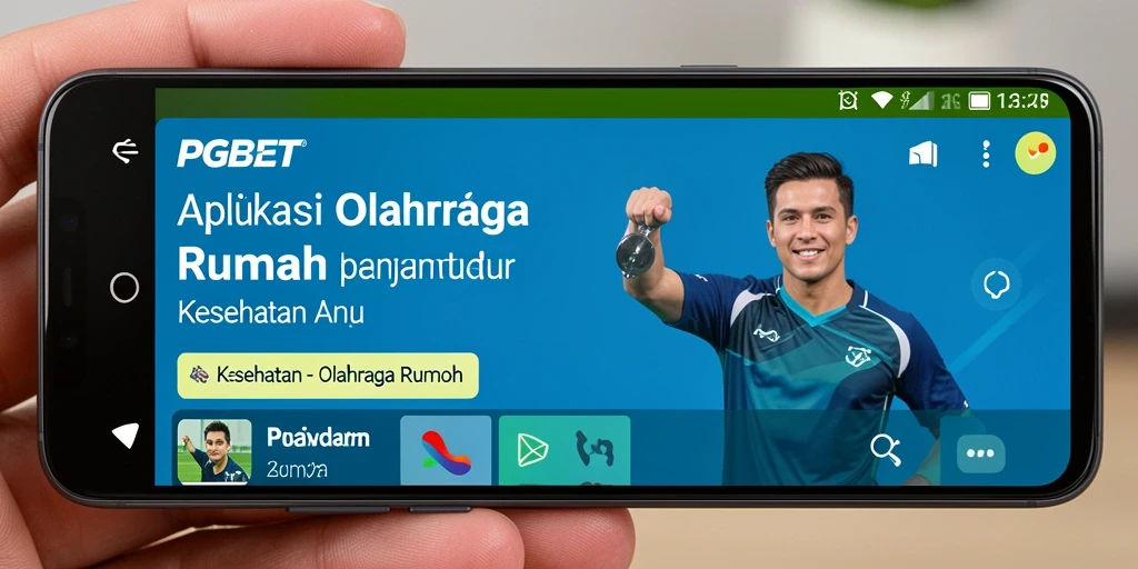 Tampilan antarmuka PGBET yang ramah pengguna untuk olahraga rumah.